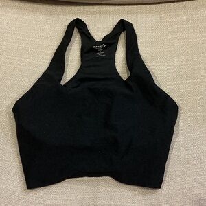 Old Navy active Black square neck Racerback Sports Bra